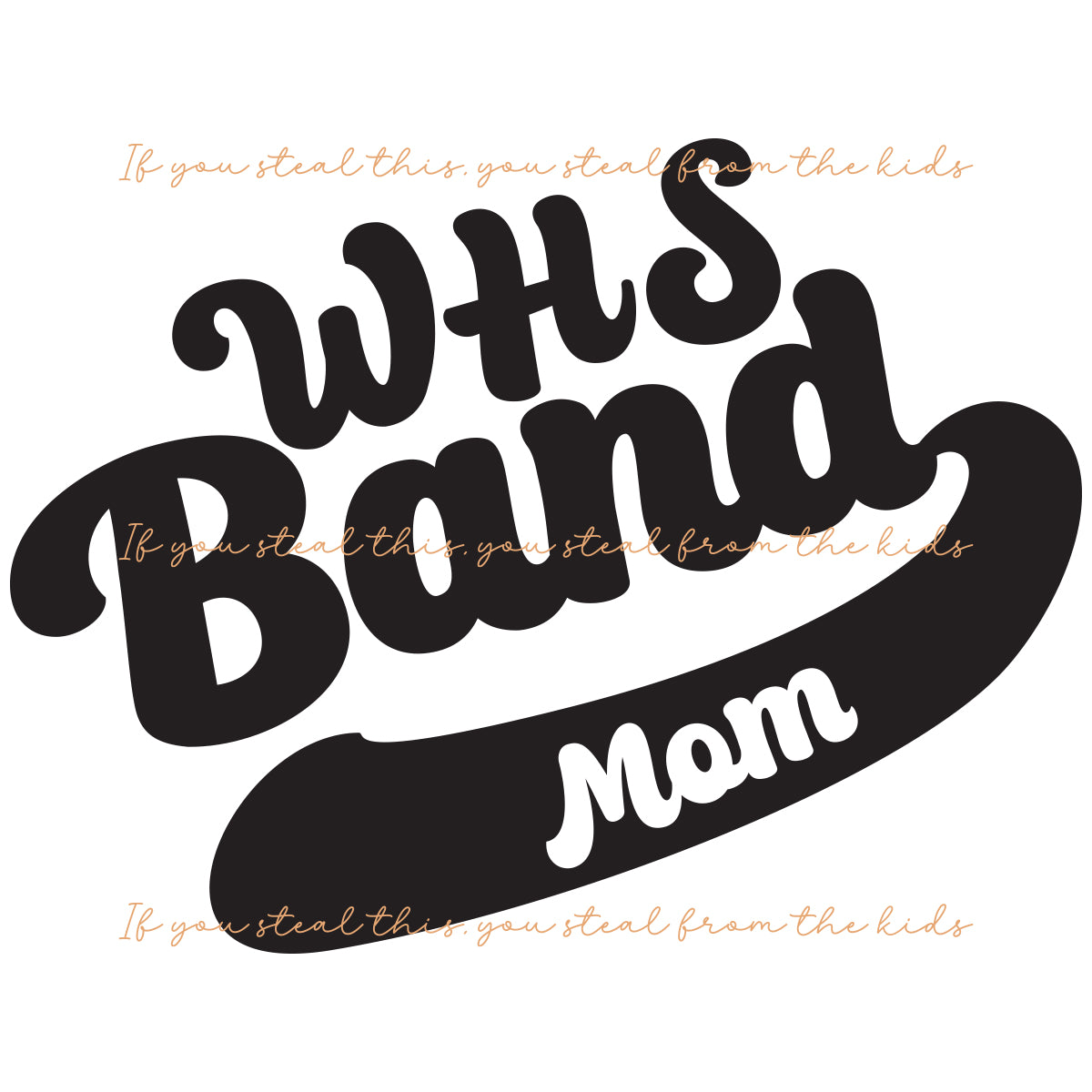 WHS Band Customizable Decal